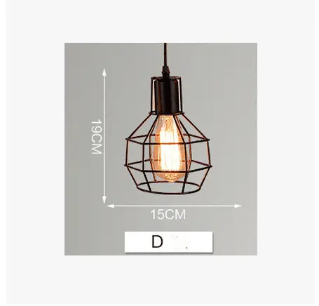 Loft Wrought Iron Chandelier Modern Minimalist Nordic American Country