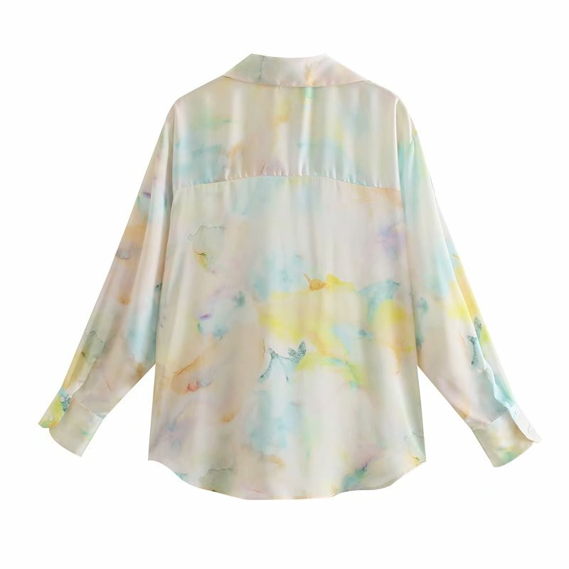 White Cardigan Single-BreastedSimple Shirt