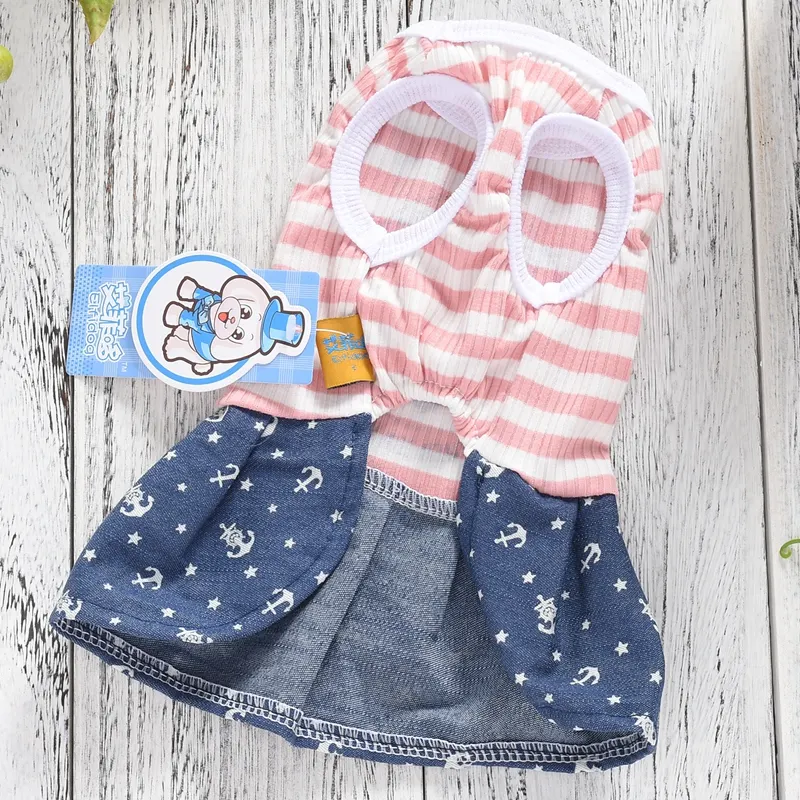 Spring And Summer Style Vest Dress Pet