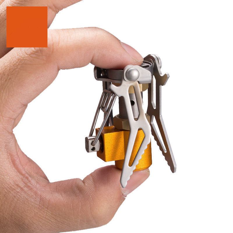 Camping Portable Wasp Integrated Titanium Mini Gas Stove Stove Stove