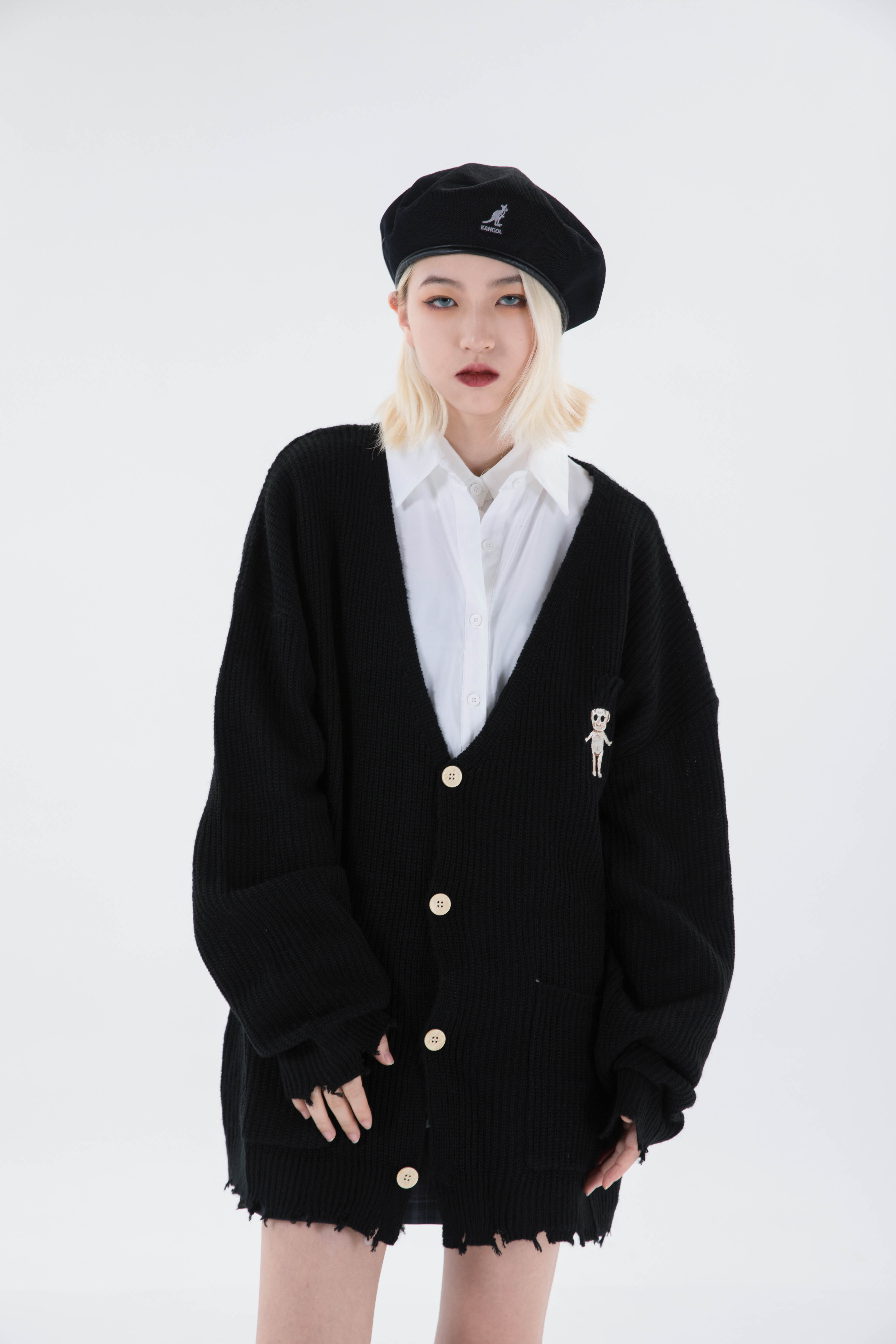 High Street Harajuku Button Cardigan Sweater