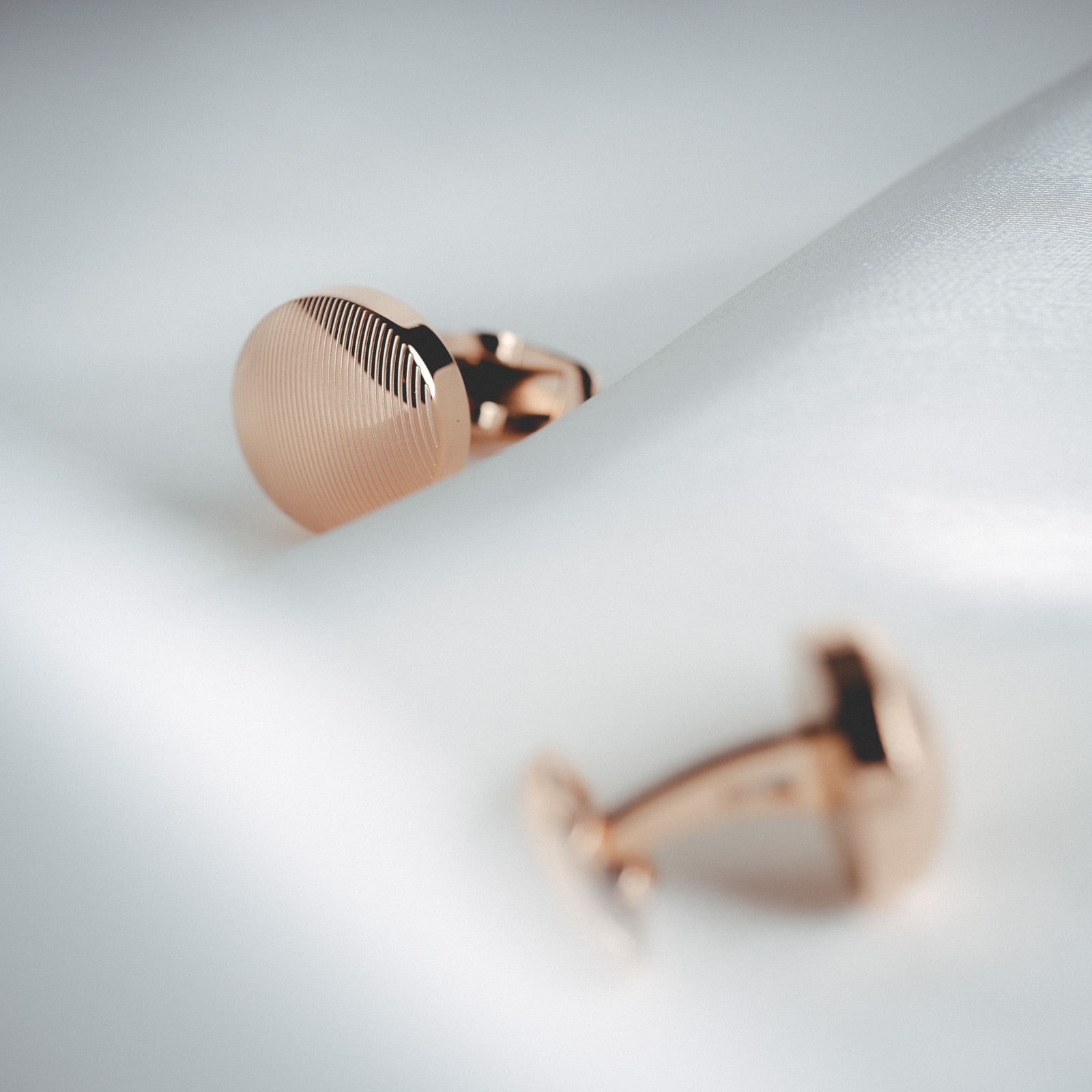 French Rose Gold Cufflinks Men's Business Casual — foto 5