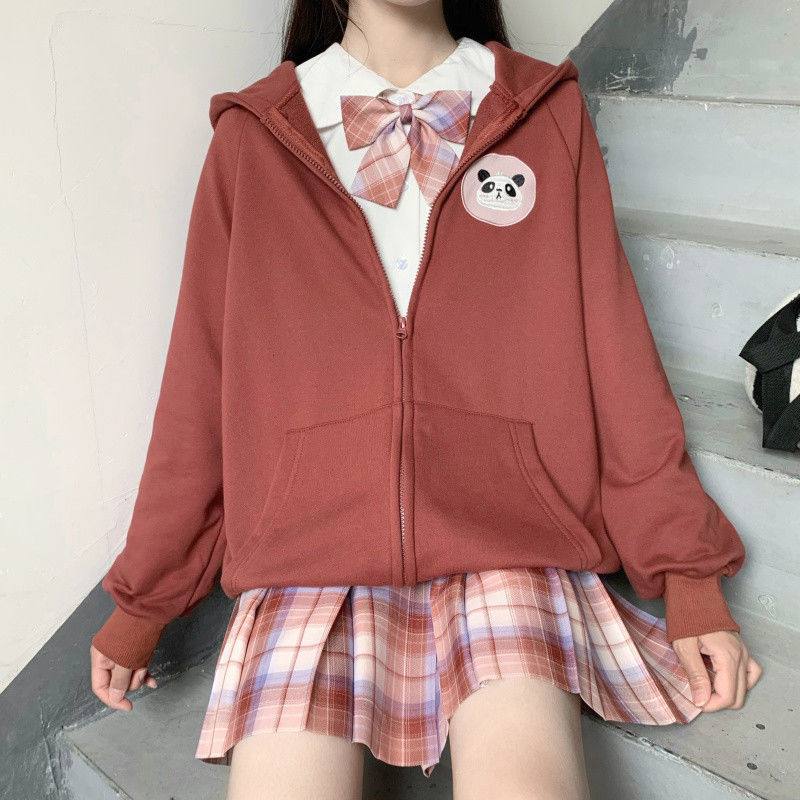 Title 22, Plus Velvet Thick Soft Girl Long-Sleeved Jk Swe...