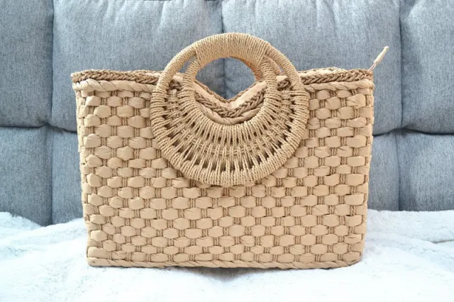 Woollen Cloth, Papyrus, Handbag, Beach Khaki - Shop at LoveMi