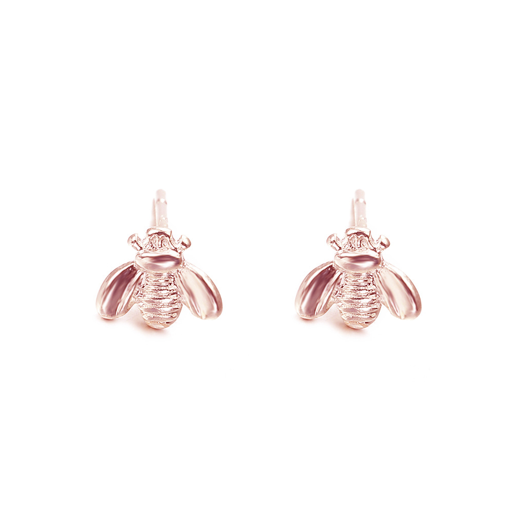 European And Beautiful Style Creative Personality Small Bee Earrings