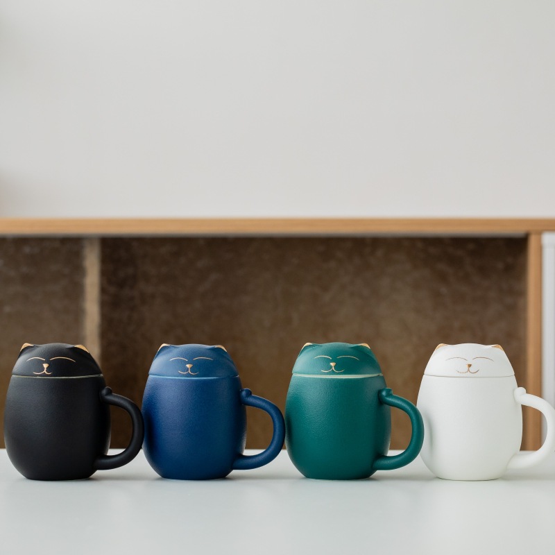 Lucky Cat Filter Teacup