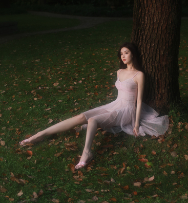 Sexy See-Through Mesh Nightdress French Romantic Princess Suspender Skirt