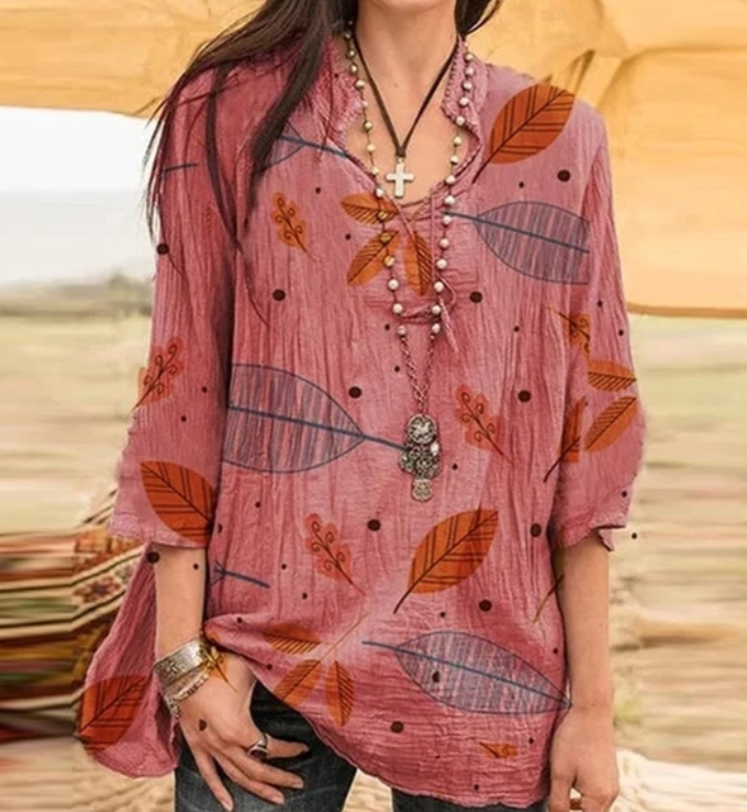 European And Beautiful Three-Quarter Sleeves Loose