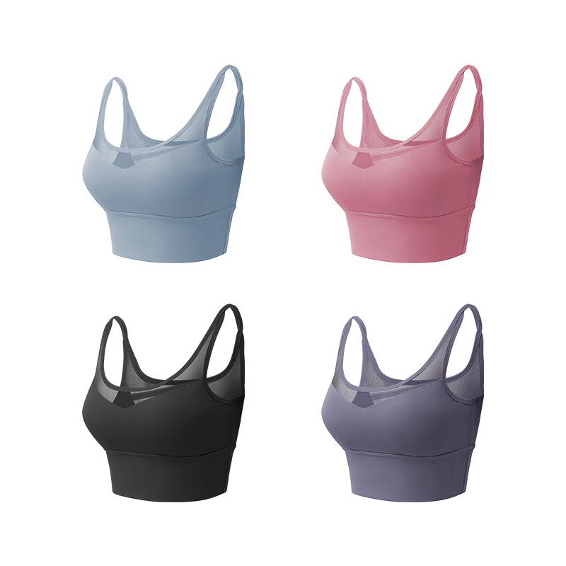 Title 5, Sports Shockproof Bra Mesh Quick drying Underwear