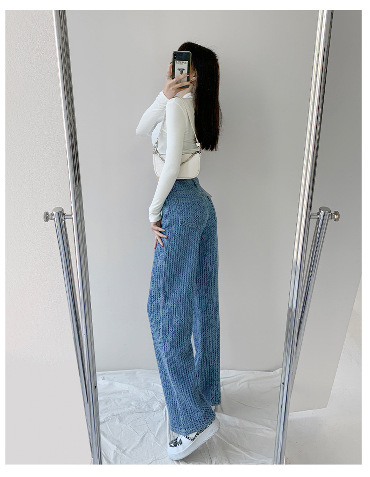 Title 8, European And American Style Straight Leg Jeans ...