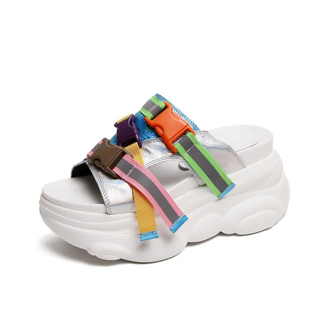 Women's Shoes Wedge Platform Shoes Fashion Old Sandals White - Shop at LoveMi