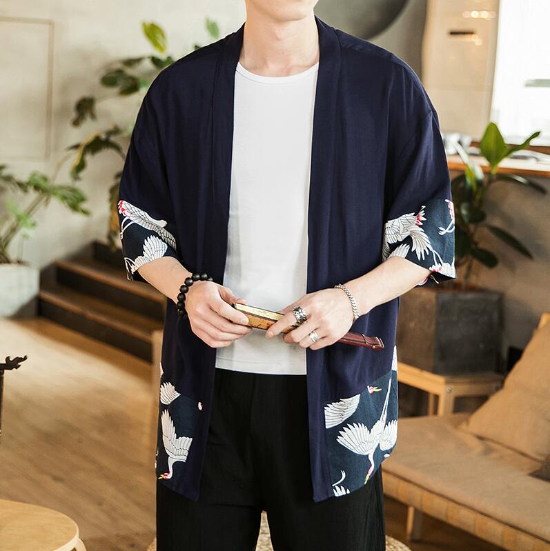 Retro Style Tang Suit Road Robe Sun Protection Clothing