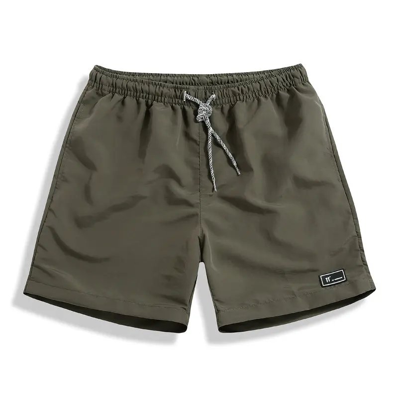 Men's Waist Tether and Quick-Drying 5-Point Casual Shorts
