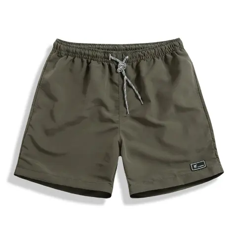 Men's Waist Tether and Quick-Drying 5-Point Casual Shorts