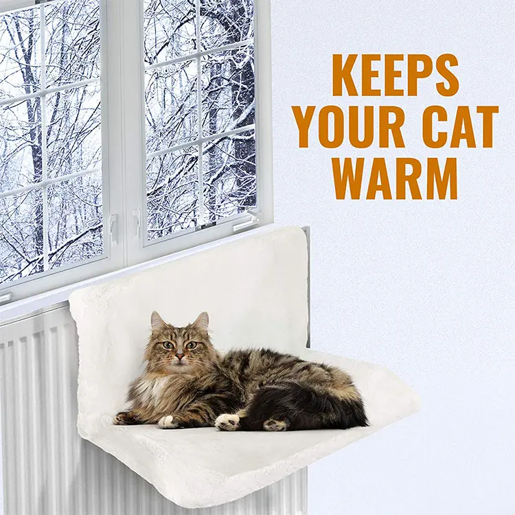 Iron Frame Cat Bed Hammock Radiator