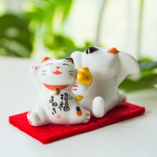 Title 3, Super Adorable Haofu Haocai Cat Chopstick Frame...