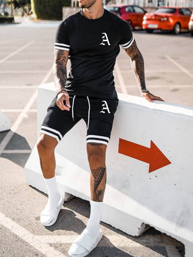 Casual Men's Suit European And American Solid Color Fashion