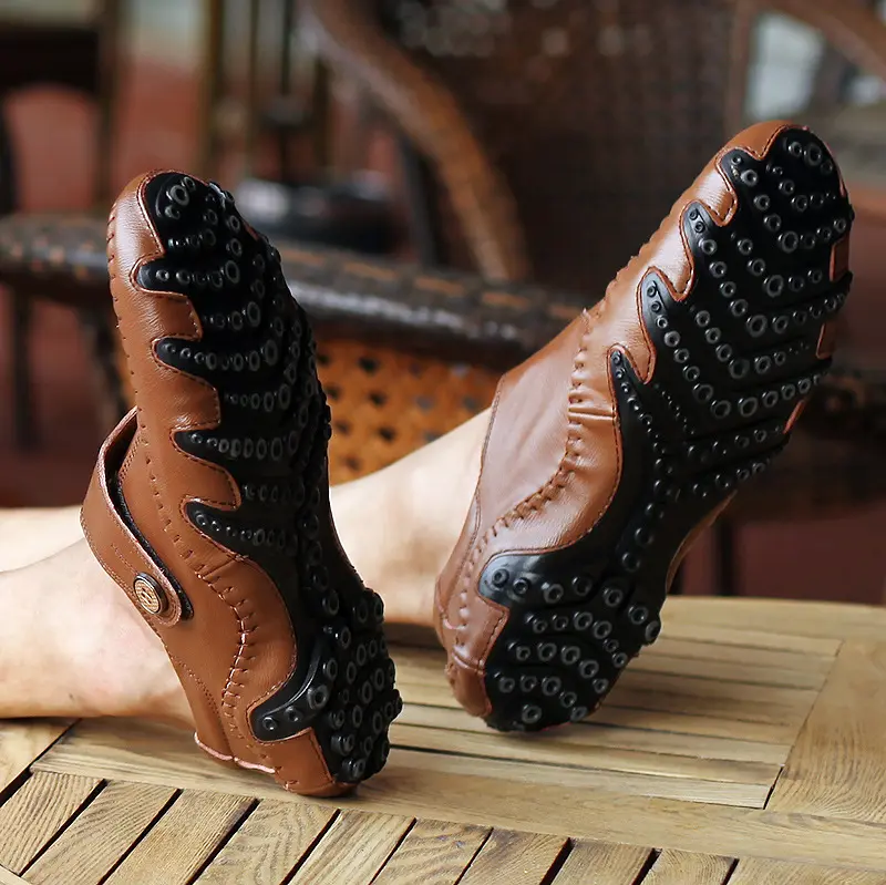 Casual Leather Shoes Korean Fashion Men