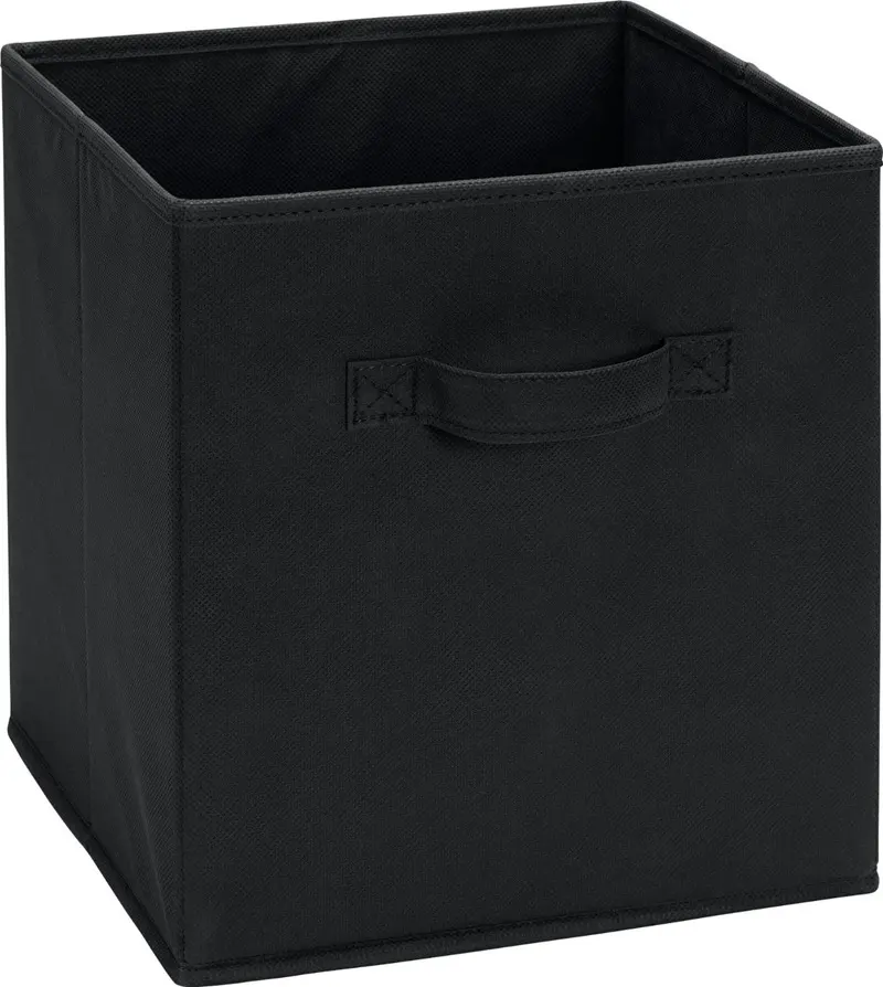 Solid Color Lid Storage Box Wardrobe Box Fabric Toy