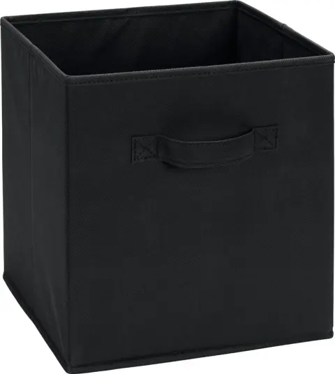 Solid Color Lid Storage Box Wardrobe Box Fabric Toy