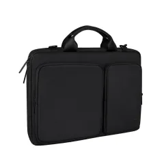 Compatible with Apple, Laptop Bag Briefcase Notebook Liner Bag Apple Macbook Huawei Pro15 Inch - Black - View 1