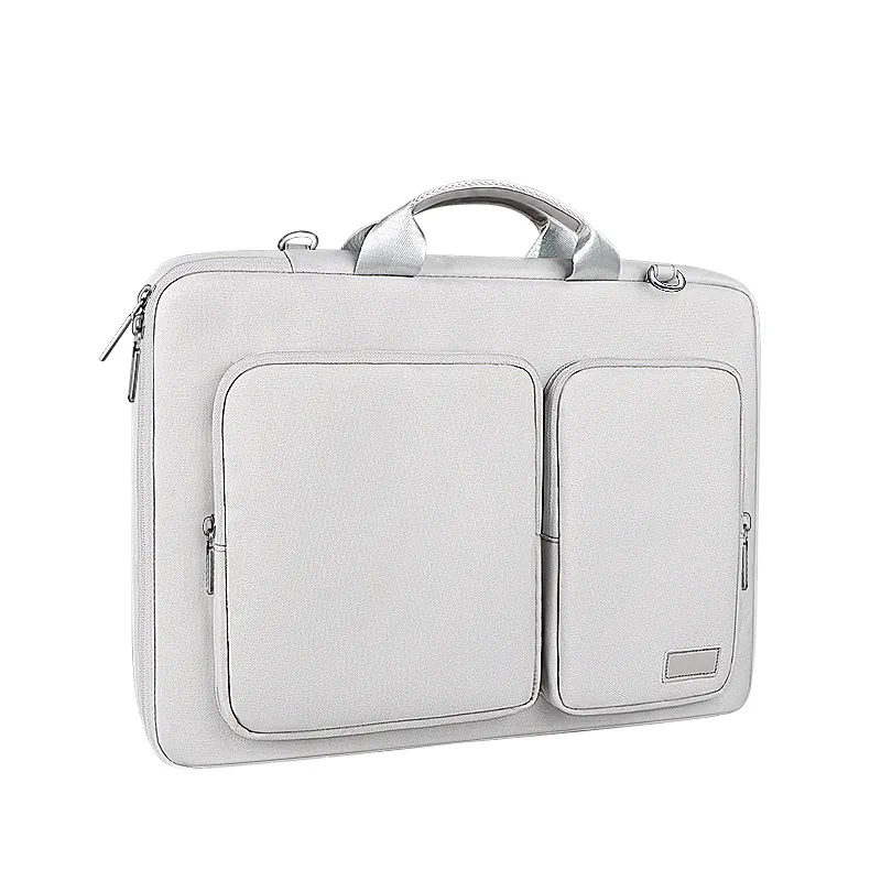 Compatible with Apple, Laptop Bag Briefcase Notebook Liner Bag Apple Macbook Huawei Pro15 Inch - Gray