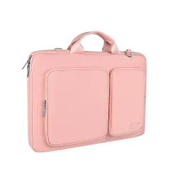 Compatible with Apple, Laptop Bag Briefcase Notebook Liner Bag Apple Macbook Huawei Pro15 Inch - Pink - View 1