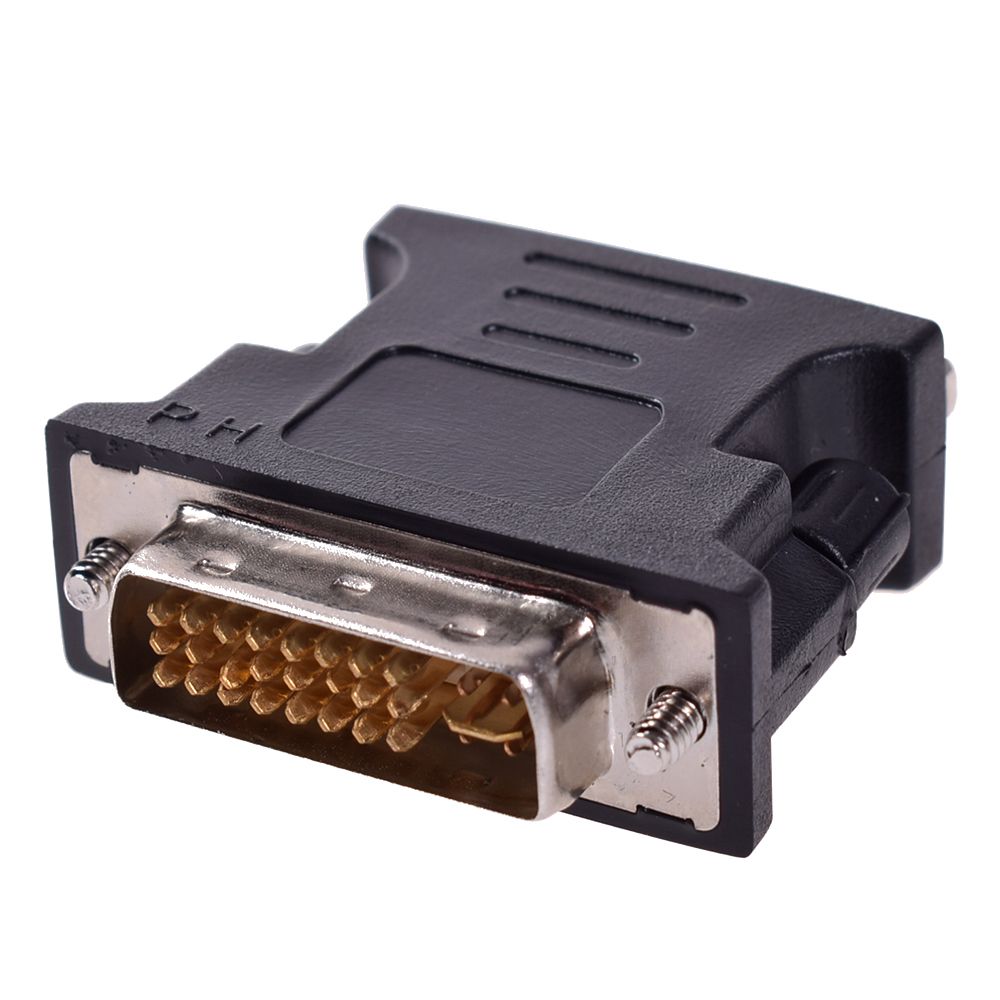 Graphics Card Connected To The Monitor Black