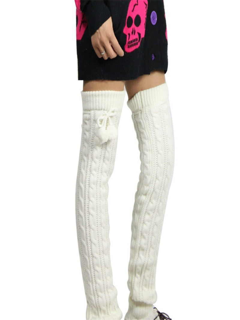 Title 5, Twist Lengthened Over the Knee With Ball Wool W...