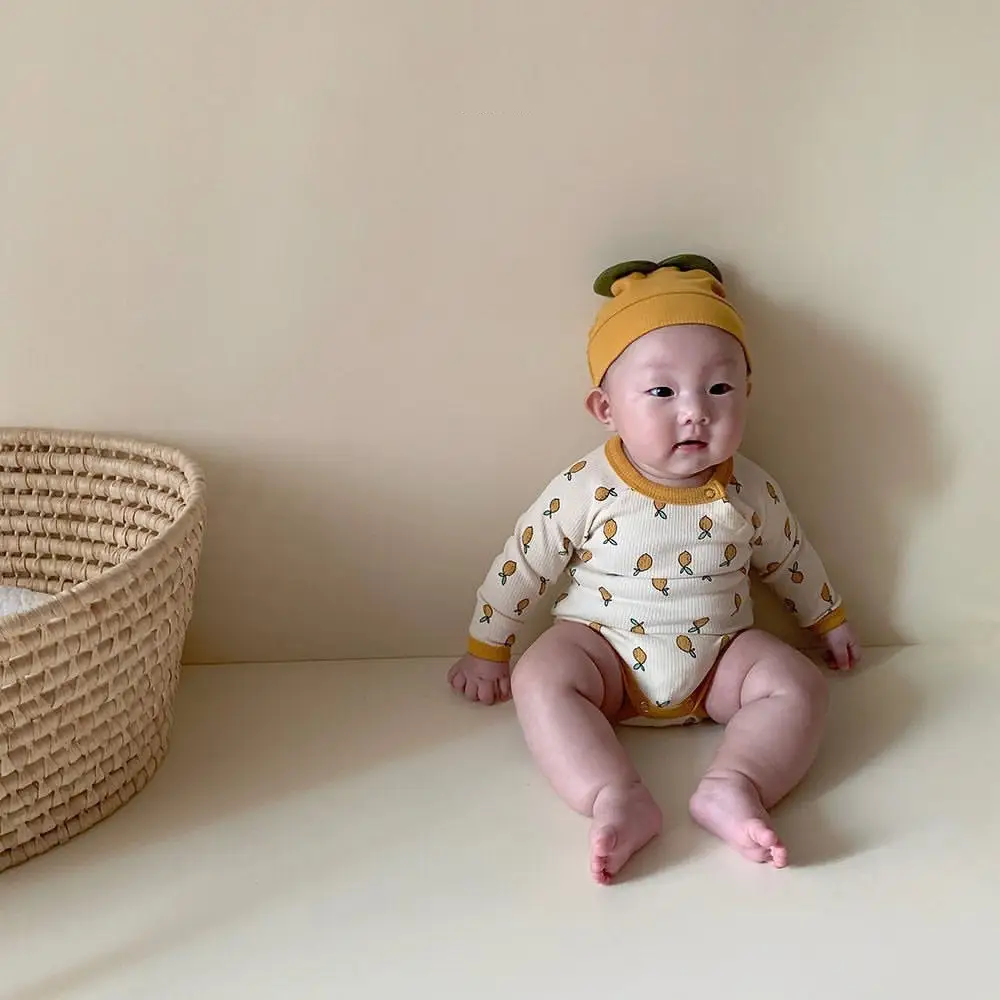 Baby Lemon Home Service Two-piece Climbing Romper Romper Children's Wear