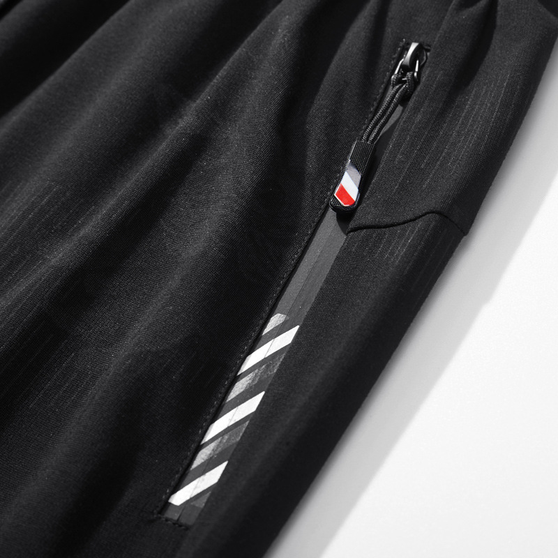 Thin Fitness Running Beach Five-point Pants