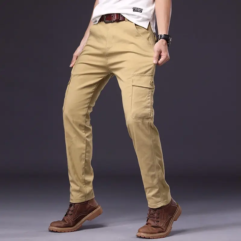Casual Stretch Outdoor Multi-Pocket Overalls