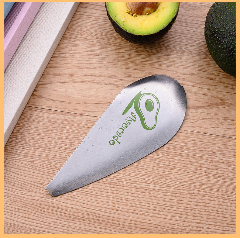 Title 4, Stainless Steel Avocado Cut Mango Cut Fruit Pit...