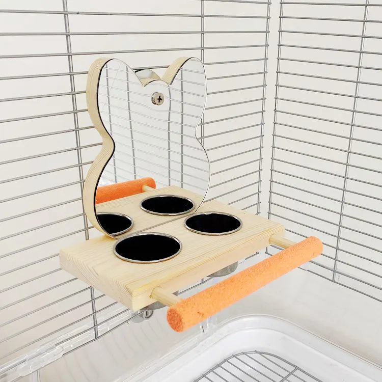 Parrot Puzzle Bird Toy Grinding Claw Stand