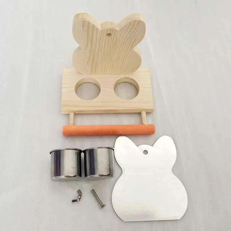 Parrot Puzzle Bird Toy Grinding Claw Stand