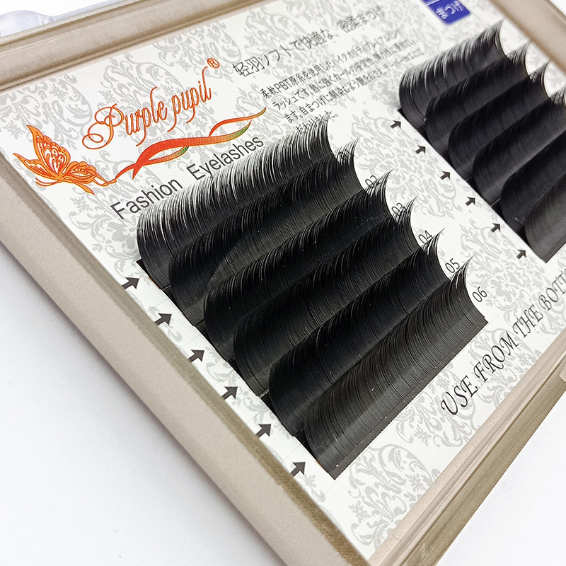 Single Grafted False Eyelashes 0.20 Light Feather Air Flat Hair Grafting