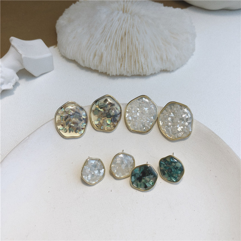 Freshwater Shell Colorful Design Earrings Super Fairy Earrings