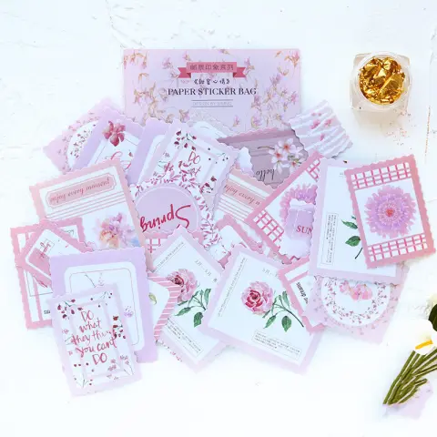 Stamp Impression Sticker Pack Salt Envelope Sealing