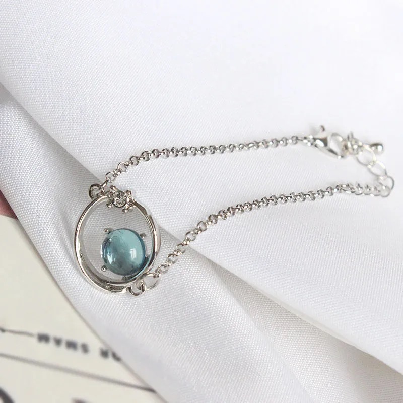 Korean Version Of Starry Dream Girl Heart Meteor Couple Bracelet Bracelet