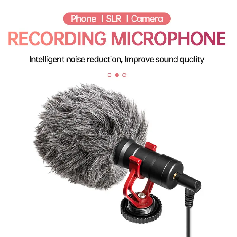 Mobile Phone Microphone Wired Slr Camera