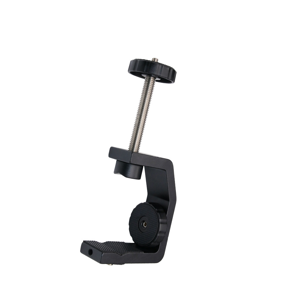 Compatible with Apple, Q-Type Multi-Purpose Fixing Clip Clip 3-45mm Tube Diameter Camera Tripod Vigorously Clip External Flash Bracket
