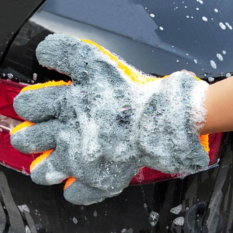 Coral Fleece Car Wash Glove, picture 4 of 4