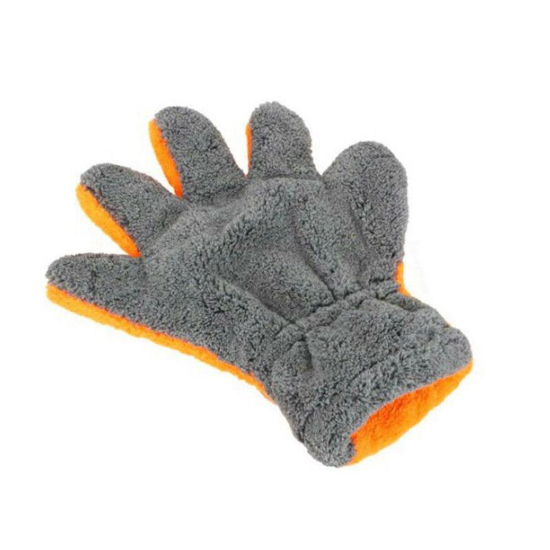 Coral Fleece Car Wash Glove