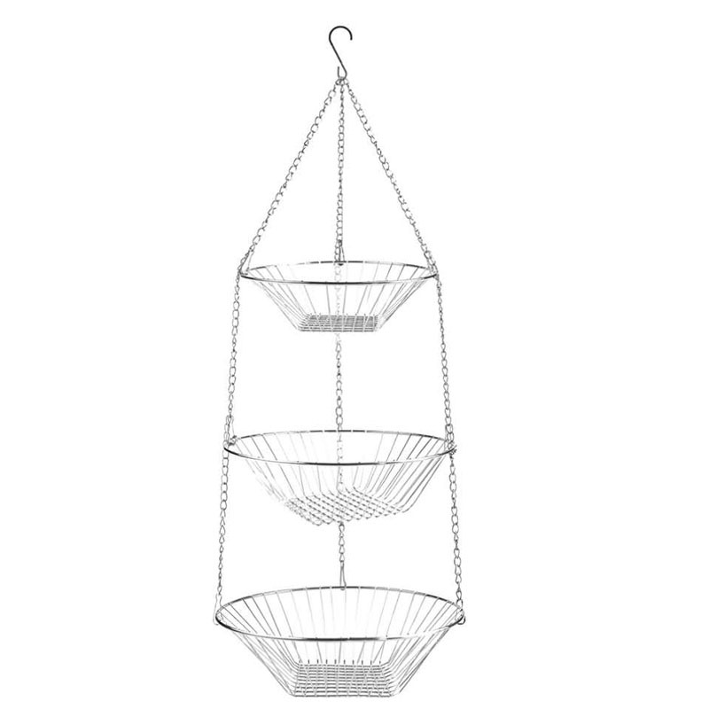 Title 5, Foldable Storage Fruit And Vegetable Hanging Ba...