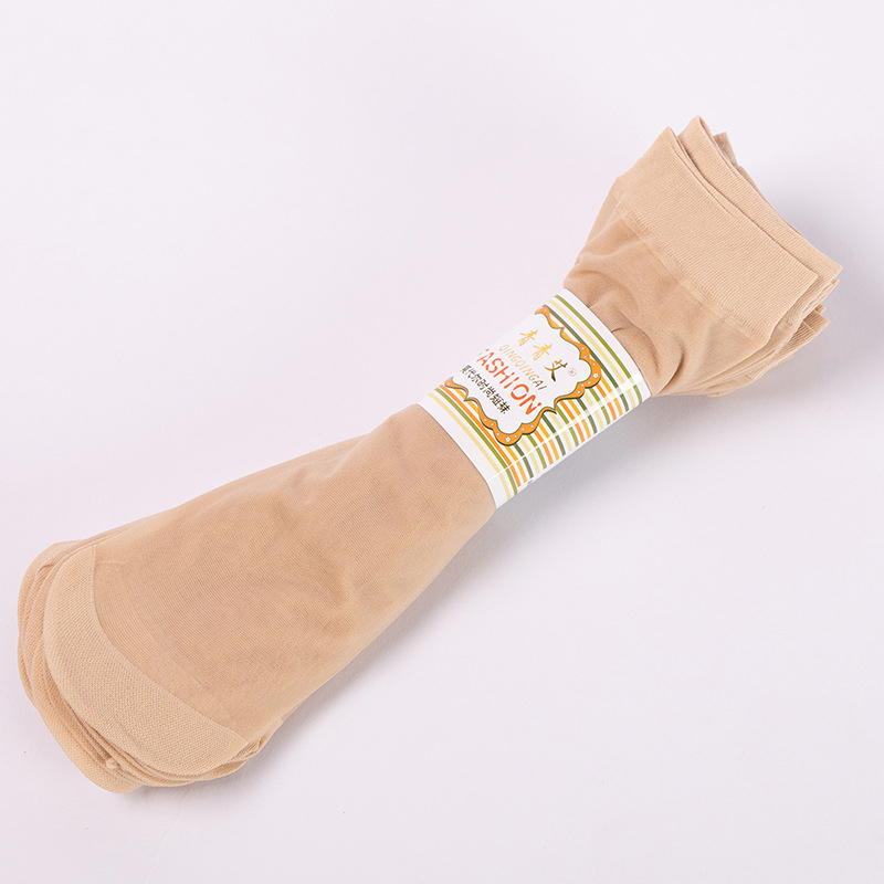 Title 2, Stockings Core-Spun Silk Velvet Ladies Short Si...