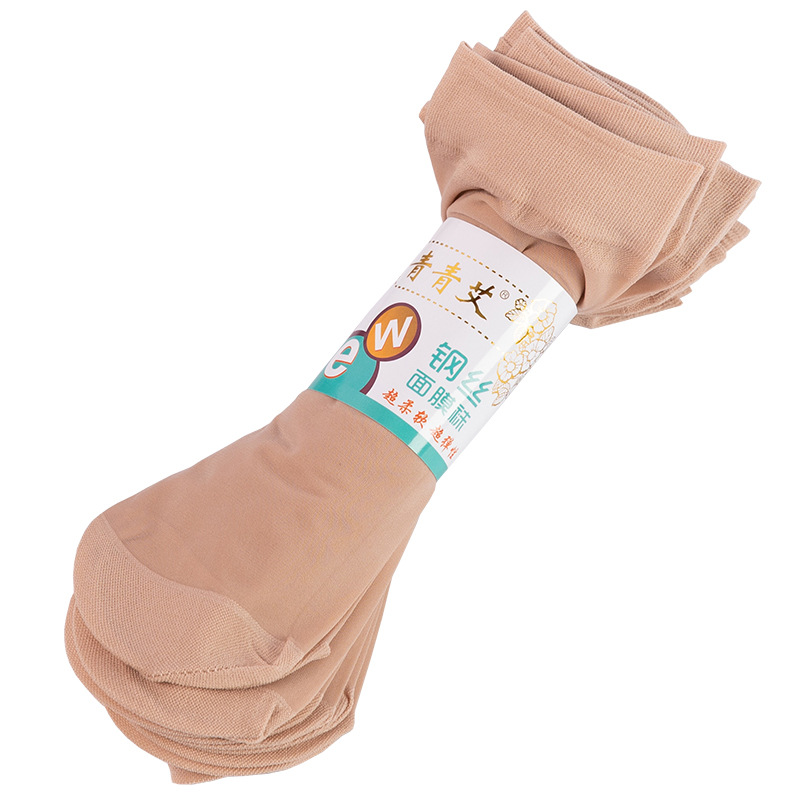 Stockings Core-Spun Silk Velvet Ladies Short Silk Socks
