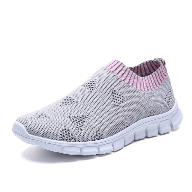Korean Style Comfortable Lightweight Sports Shoes Grey - Shop at LoveMi