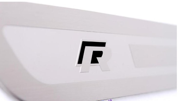 Pedal Sill Strip Anti-Scratch Bright Strip Decorative Sticker