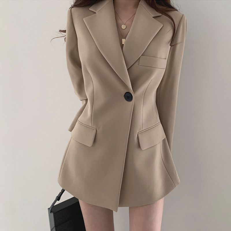Small Suit Jacket British Style Loose Top