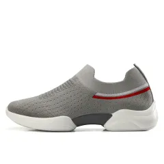 Women's Mesh Casual Sports Shoes Women's Breathable Mesh Shoes - Grey - View 1